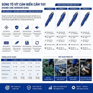 Súng cảm biến cầm tay LT-K800-A-T
