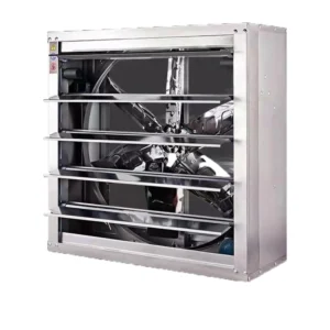 Quạt Hút Công Nghiệp Áp Suất Âm Cánh Chớp Đối Trọng 900